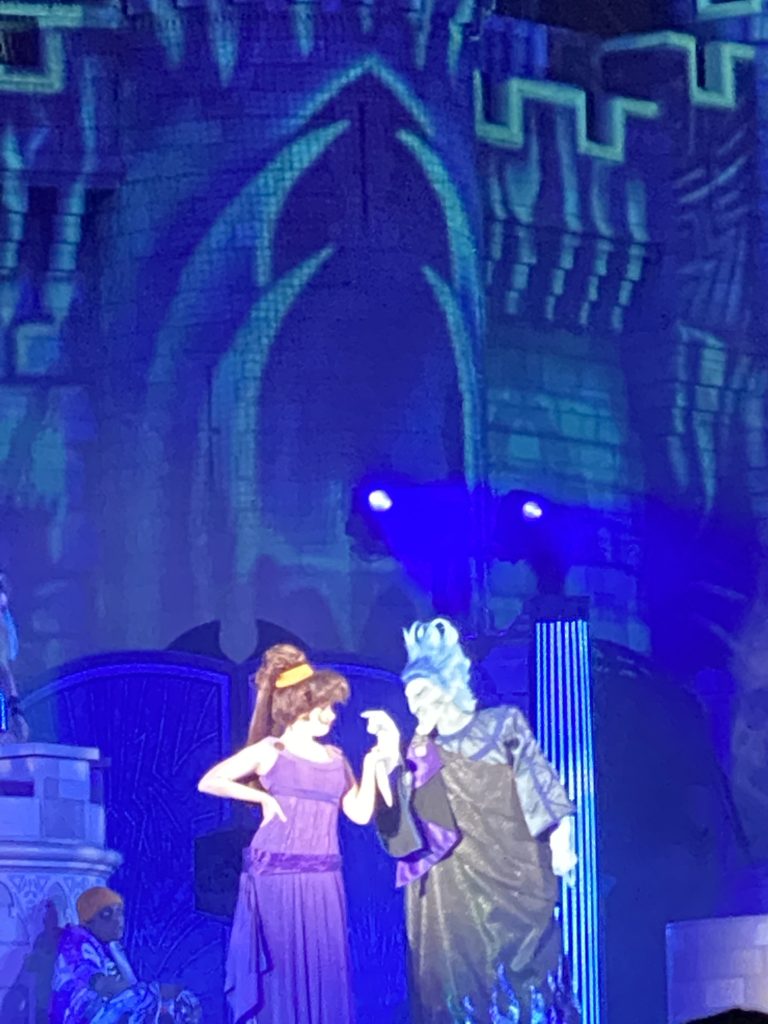 Disney Villains After Hours, Disney World Special Events, Hades, Meg, Hercules