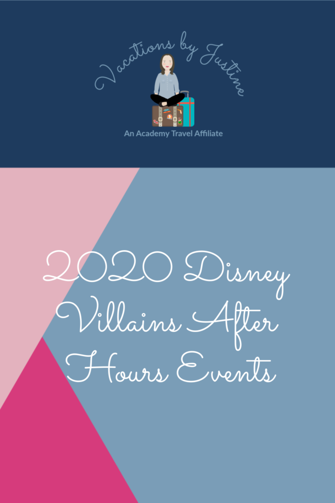 Disney Villains After Hours, Disney World Special Events