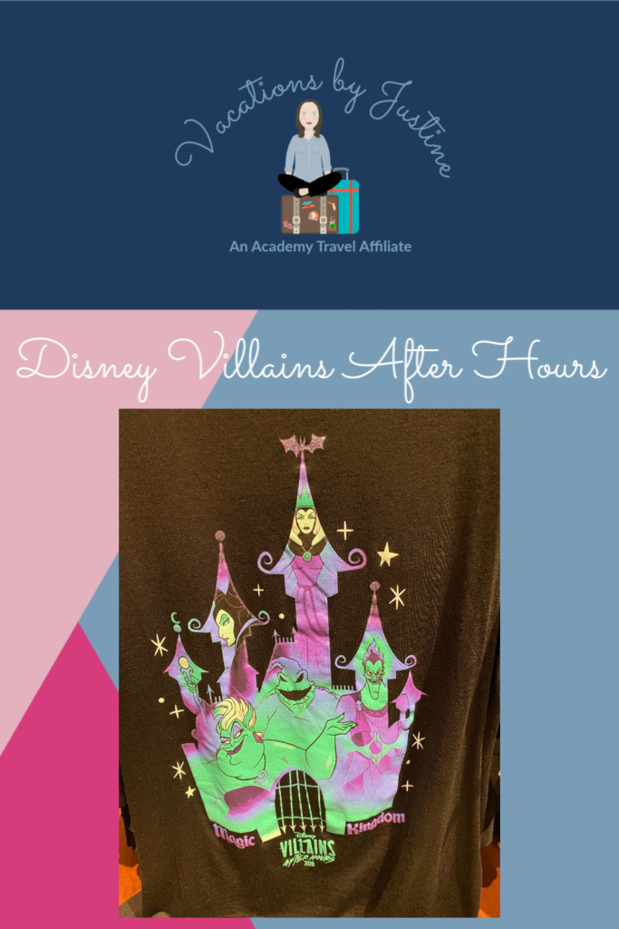 Disney Villains After Hours, Disney World Special Events, Disney Merchandise